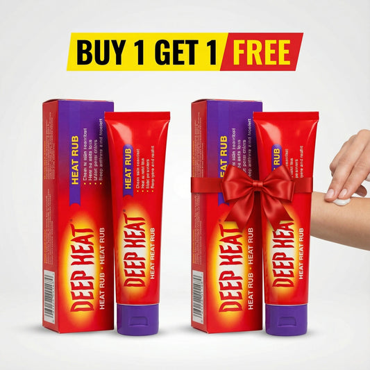 Deep Heat™ - Rub Fast Pain Relief Cream For Muscle pain, Joint stiffness, and Soreness (Buy 1 Get 1 Free🔥🔥)