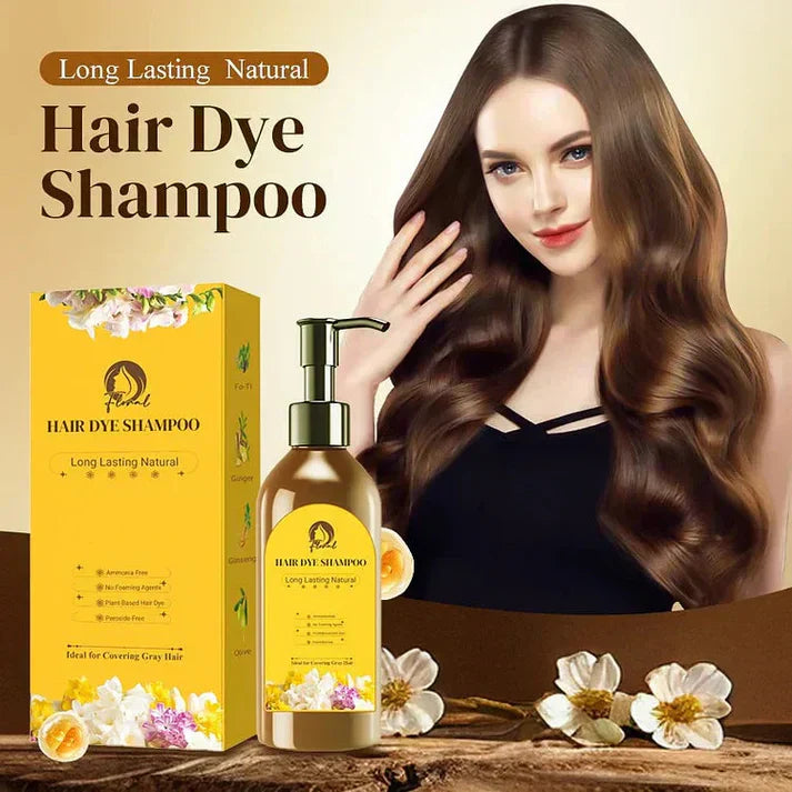 ✨Japanese Long Lasting Natural Hair Dye Shampoo 🔥 Buy 1 Get 1 Free 🔥