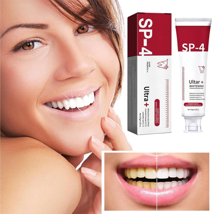 BrightenUp™ - SP-4 Ultra+ Teeth Whitening Toothpaste ✨🦷