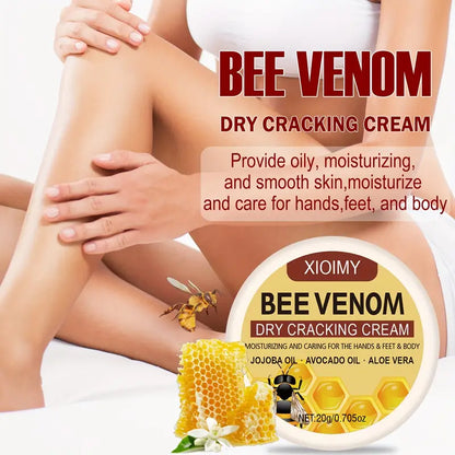 BeeRelief™ - Bee Venom Dry Crack Cream 🐝✨  | Deep Moisturizing & Hydrating for Hands, Feet & Body